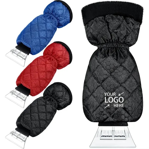 Waterproof Snow Ice Scraper with Glove for Car Windshield - Waterproof Snow Ice Scraper with Glove for Car Windshield - Image 0 of 6