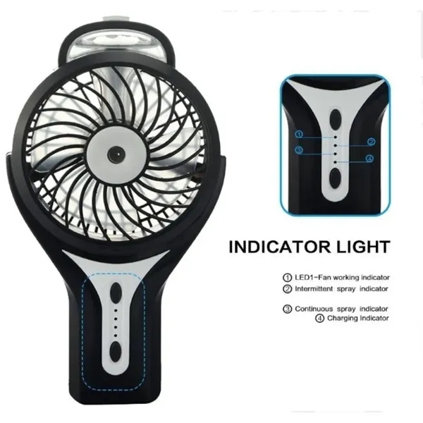 Handheld USB Misting Fan - Handheld USB Misting Fan - Image 0 of 2
