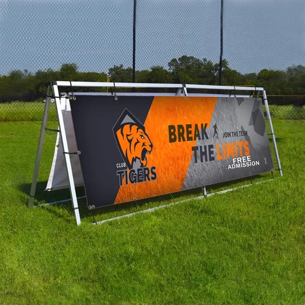 8 ft Ace Outdoor Frame Double Sided  2 Banner Kit - 8 ft Ace Outdoor Frame Double Sided  2 Banner Kit - Image 0 of 2