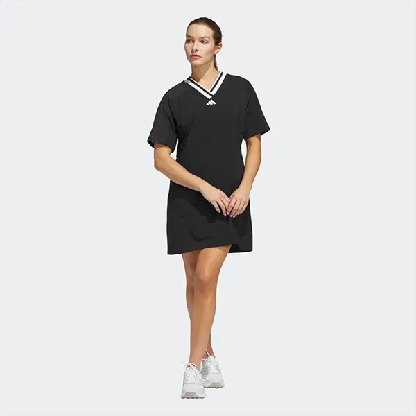 Adidas Ladies Beyond the Course V-Neck Adjustable Dress - Adidas Ladies Beyond the Course V-Neck Adjustable Dress - Image 1 of 2