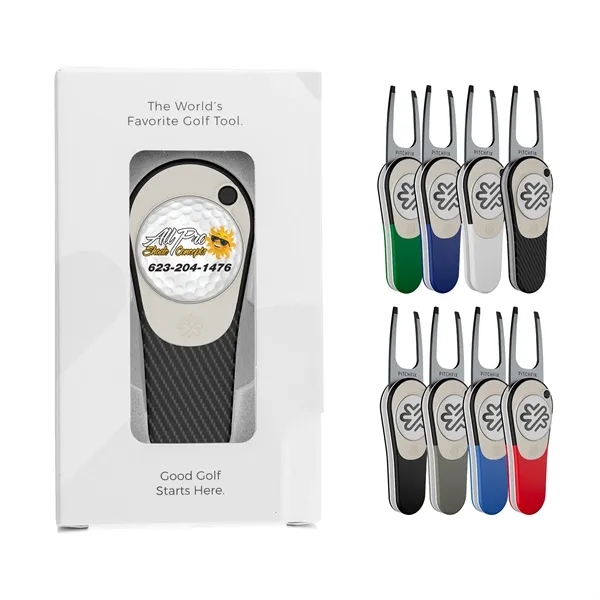 Pitchfix Icon Golf Divot Tool in Gift Box - Pitchfix Icon Golf Divot Tool in Gift Box - Image 0 of 8