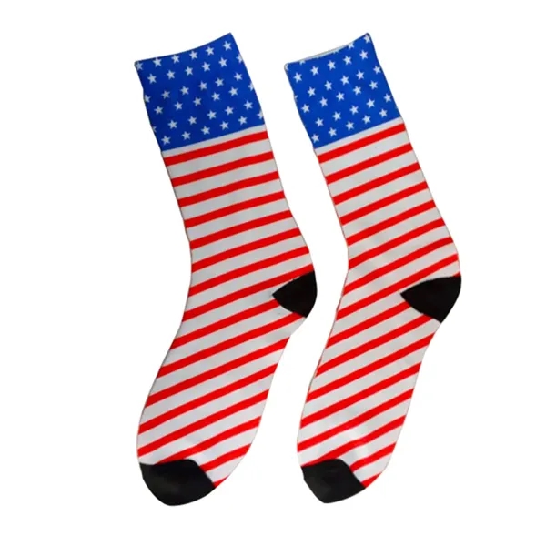Sublimated Athletic Crew Sock - Sublimated Athletic Crew Sock - Image 1 of 3