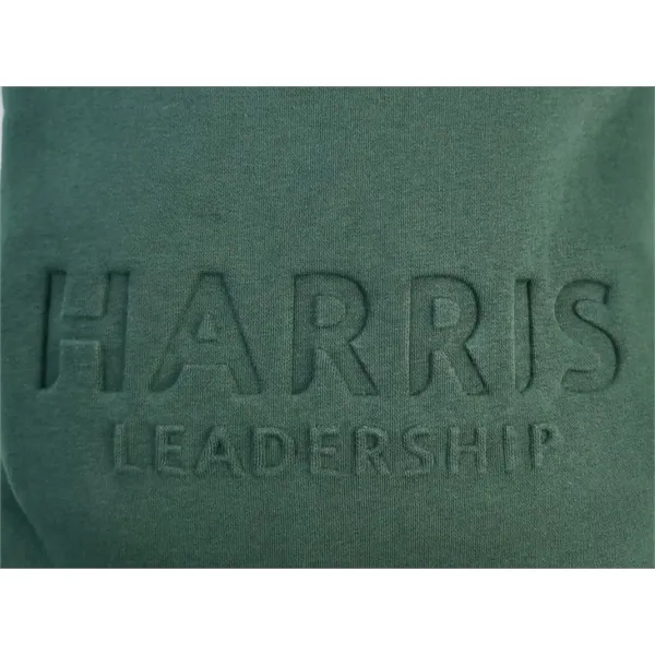 Debossed Midweight Pull Over Hoodie Sweatshirt - Debossed Midweight Pull Over Hoodie Sweatshirt - Image 1 of 5