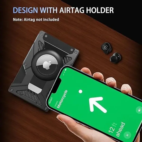 MAGSAFE RFID Box w/ Apple Tracker holder + Money Clip - MAGSAFE RFID Box w/ Apple Tracker holder + Money Clip - Image 4 of 13