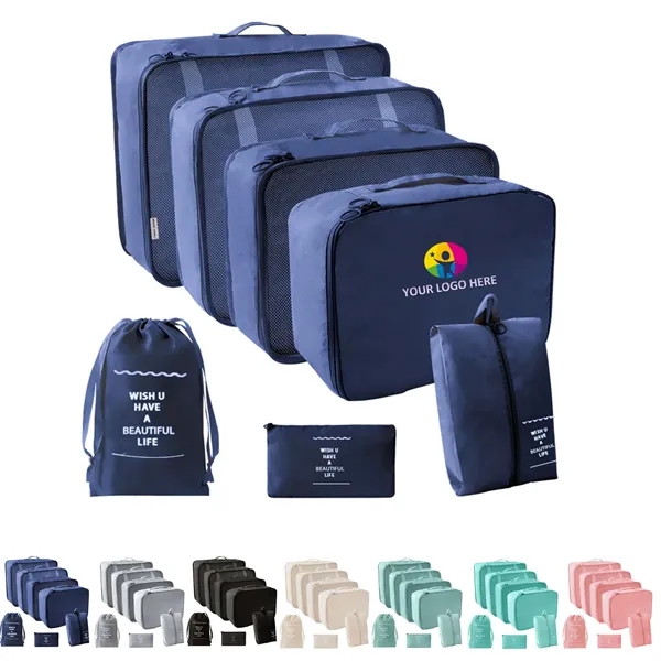 7 Part Premium Travel Compression Organizer