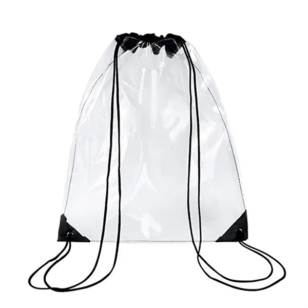 Custom Transparent Drawstring Bag