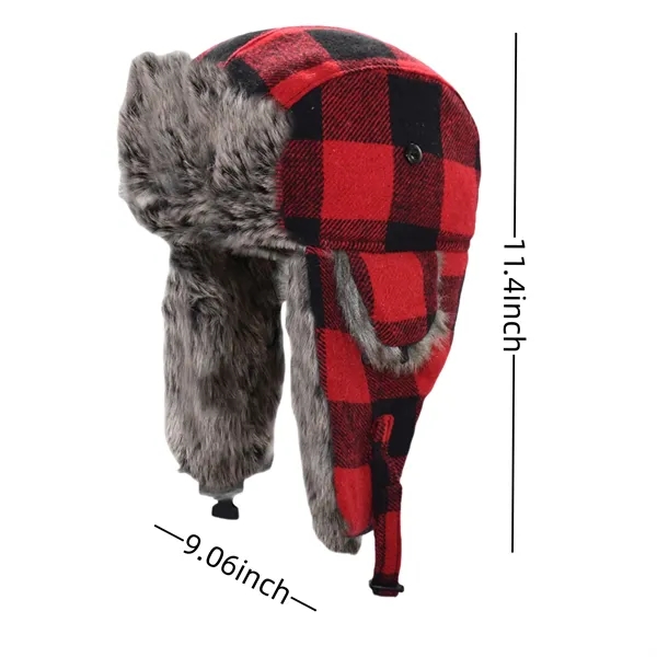 Winter Trooper Hats with Ear Flap - Winter Trooper Hats with Ear Flap - Image 1 of 3