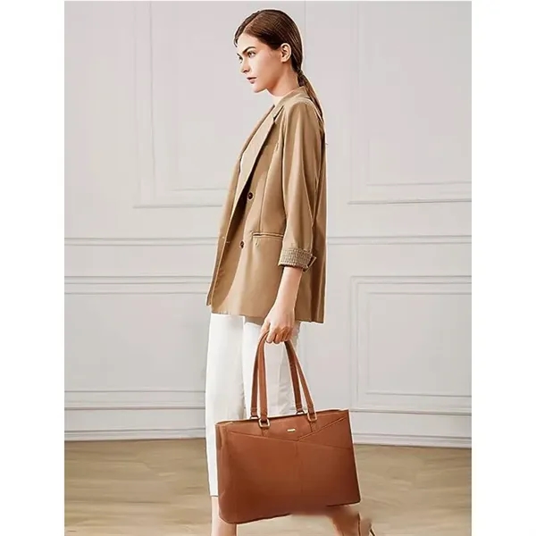 Waterproof Leather Computer Bags 15.6 Inch - Waterproof Leather Computer Bags 15.6 Inch - Image 4 of 4