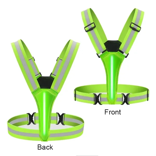 Rechargeable LED Reflective Vest - Rechargeable LED Reflective Vest - Image 1 of 1