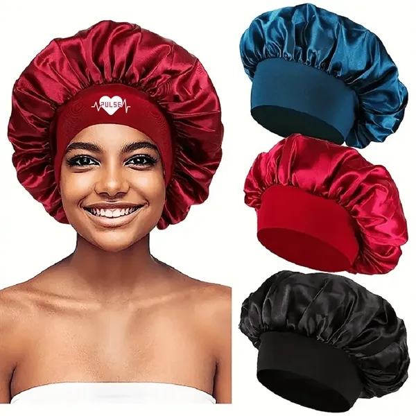 Satin Bonnet Sleep Cap - Satin Bonnet Sleep Cap - Image 0 of 4