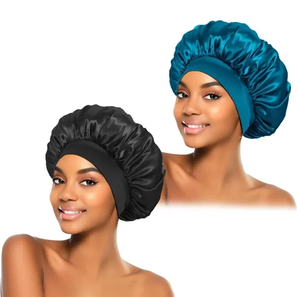 Satin Bonnet Sleep Cap - Satin Bonnet Sleep Cap - Image 2 of 4