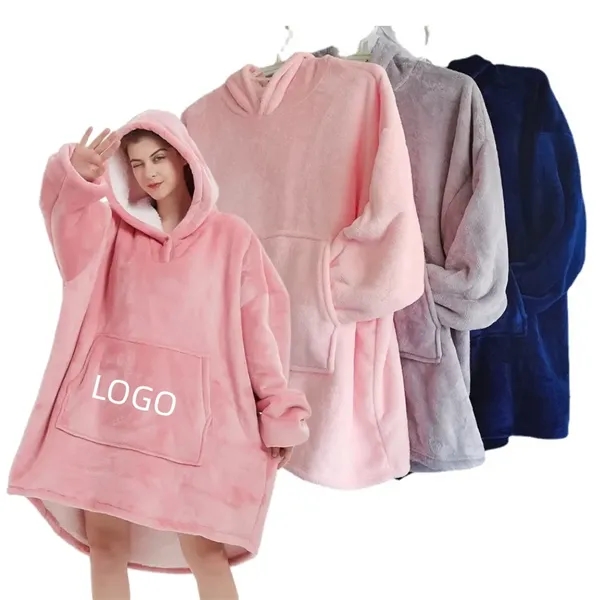 Blanket Hoodie Women - Blanket Hoodie Women - Image 0 of 2