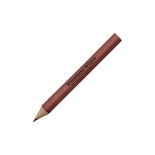 Round Natural Finish Golf Pencils - Round Natural Finish Golf Pencils - Image 1 of 4