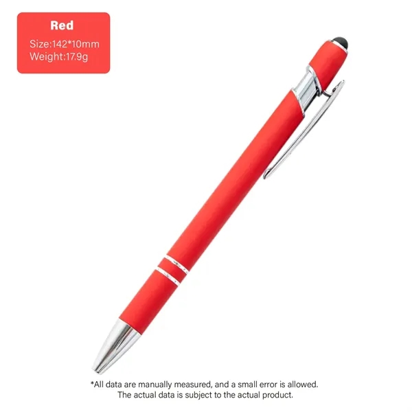 Softy Touch Screen Metal Ballpoint pen With Stylus - Softy Touch Screen Metal Ballpoint pen With Stylus - Image 2 of 17