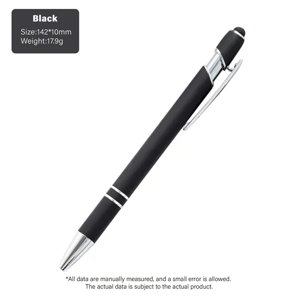 Softy Touch Screen Metal Ballpoint pen With Stylus - Softy Touch Screen Metal Ballpoint pen With Stylus - Image 5 of 17