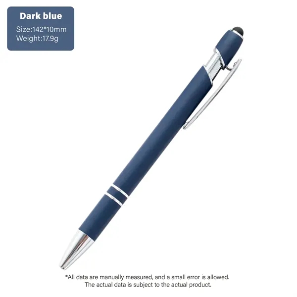 Softy Touch Screen Metal Ballpoint pen With Stylus - Softy Touch Screen Metal Ballpoint pen With Stylus - Image 6 of 17
