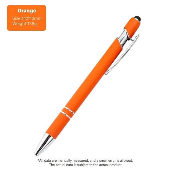 Softy Touch Screen Metal Ballpoint pen With Stylus - Softy Touch Screen Metal Ballpoint pen With Stylus - Image 8 of 17