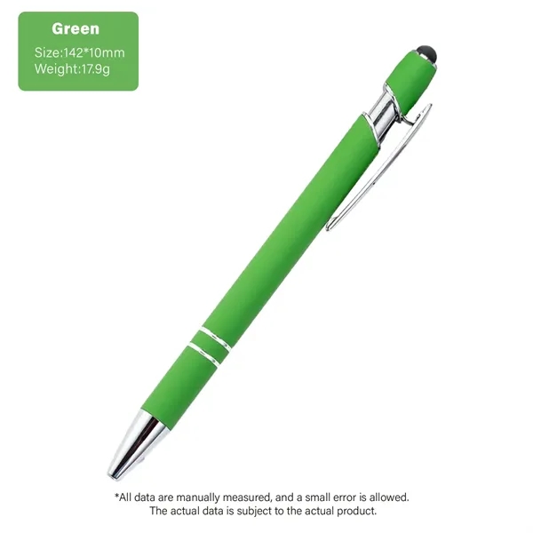 Softy Touch Screen Metal Ballpoint pen With Stylus - Softy Touch Screen Metal Ballpoint pen With Stylus - Image 10 of 17