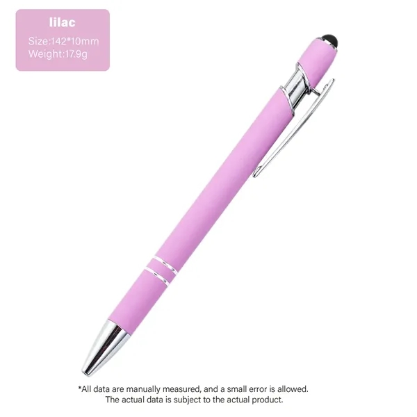 Softy Touch Screen Metal Ballpoint pen With Stylus - Softy Touch Screen Metal Ballpoint pen With Stylus - Image 12 of 17