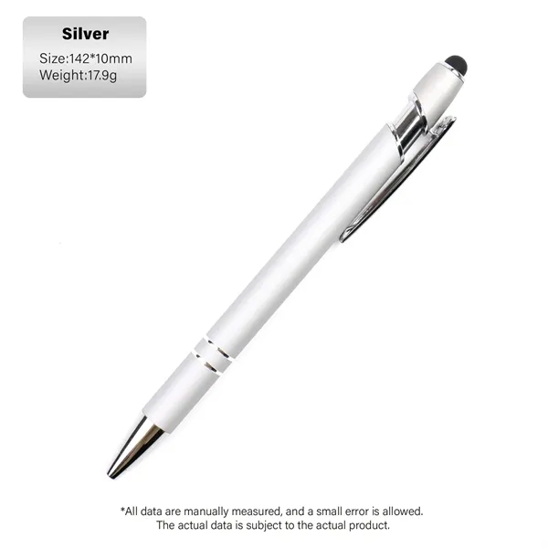 Softy Touch Screen Metal Ballpoint pen With Stylus - Softy Touch Screen Metal Ballpoint pen With Stylus - Image 14 of 17