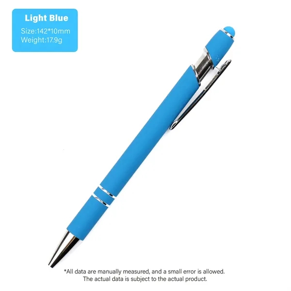 Softy Touch Screen Metal Ballpoint pen With Stylus - Softy Touch Screen Metal Ballpoint pen With Stylus - Image 15 of 17