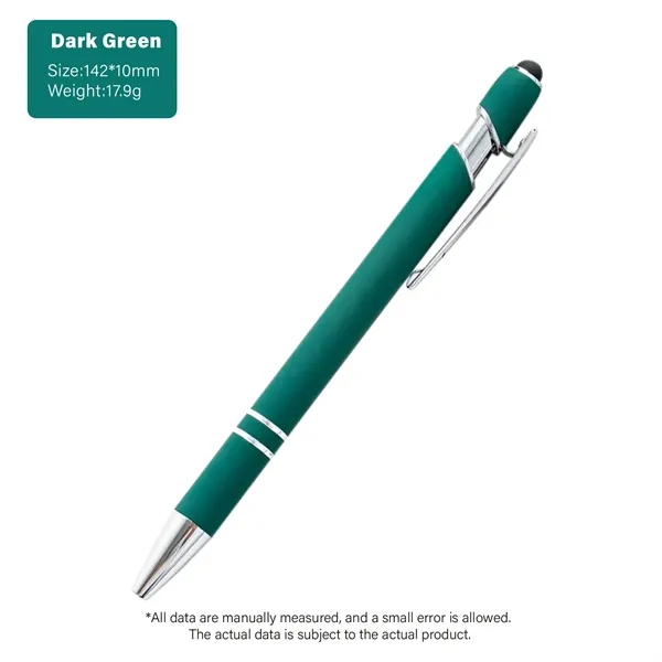 Softy Touch Screen Metal Ballpoint pen With Stylus - Softy Touch Screen Metal Ballpoint pen With Stylus - Image 16 of 17