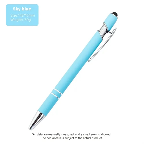 Softy Touch Screen Metal Ballpoint pen With Stylus - Softy Touch Screen Metal Ballpoint pen With Stylus - Image 17 of 17