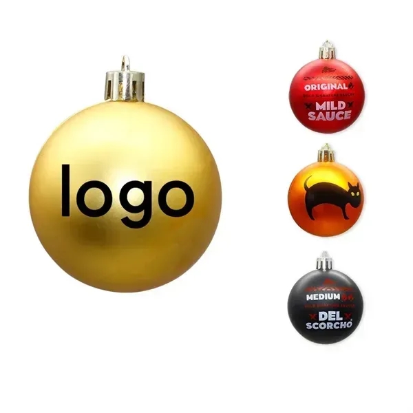 Custom Colorful Hanging Christmas Ornament Ball - Custom Colorful Hanging Christmas Ornament Ball - Image 0 of 3