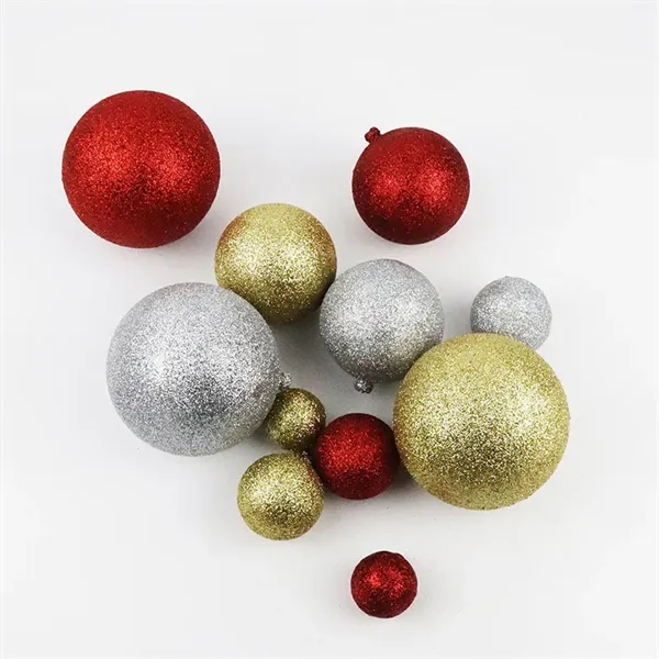 Custom Colorful Hanging Christmas Ornament Ball - Custom Colorful Hanging Christmas Ornament Ball - Image 3 of 3