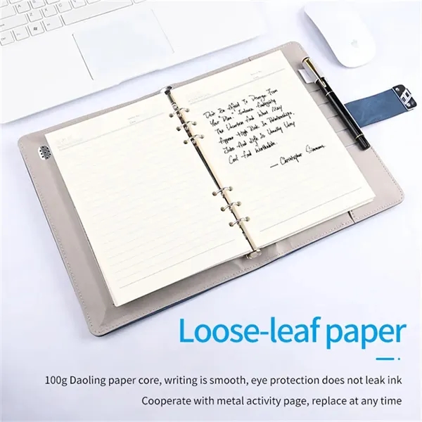 Fingerprint Lock Notebook With Display And Calculator - Fingerprint Lock Notebook With Display And Calculator - Image 4 of 4