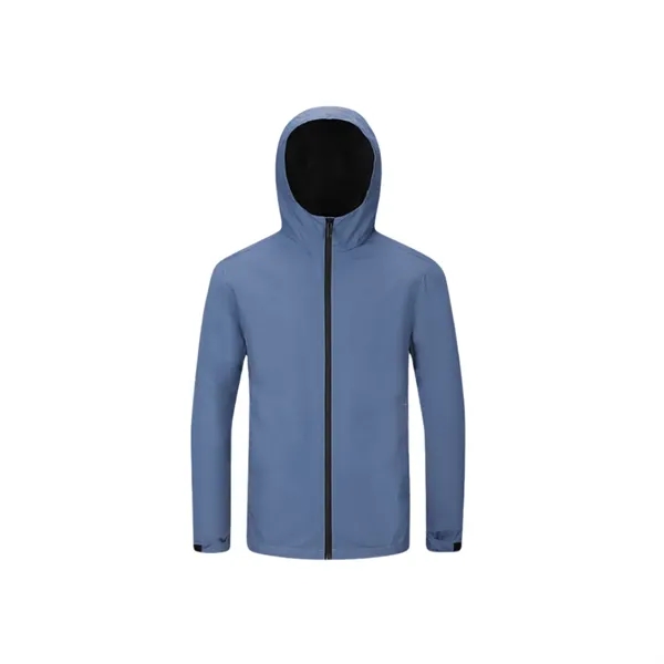 Unisex Lightweight Windbreaker Full-Zip Jacket - Unisex Lightweight Windbreaker Full-Zip Jacket - Image 3 of 7