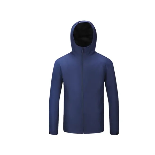 Unisex Lightweight Windbreaker Full-Zip Jacket - Unisex Lightweight Windbreaker Full-Zip Jacket - Image 4 of 7
