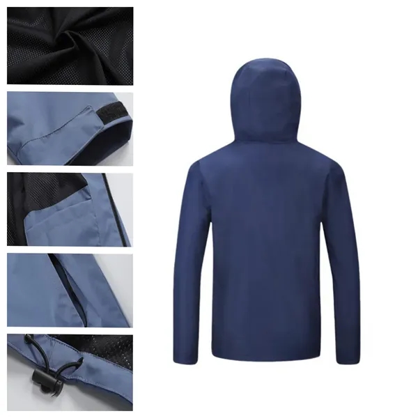 Unisex Lightweight Windbreaker Full-Zip Jacket - Unisex Lightweight Windbreaker Full-Zip Jacket - Image 7 of 7