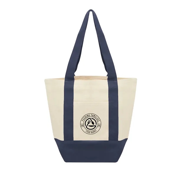 Small Starboard Recycled Cotton Canvas Tote - Small Starboard Recycled Cotton Canvas Tote - Image 2 of 3