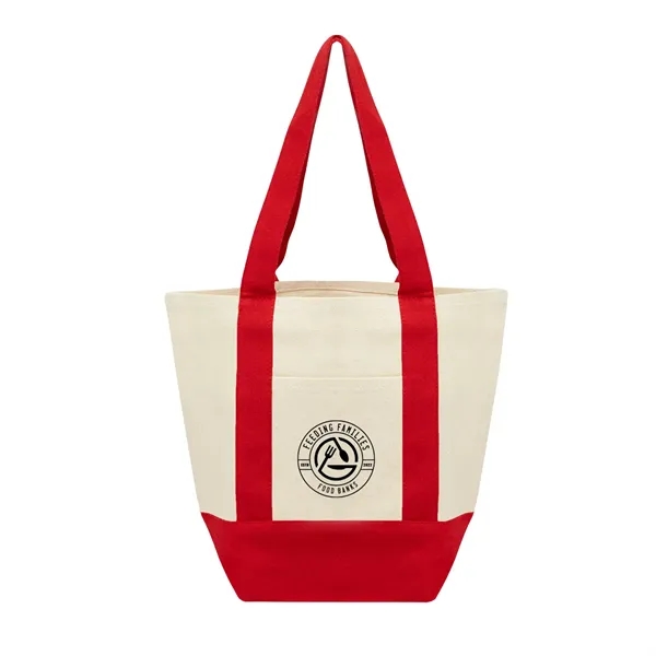 Small Starboard Recycled Cotton Canvas Tote - Small Starboard Recycled Cotton Canvas Tote - Image 3 of 3