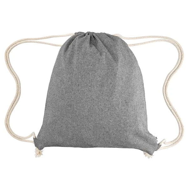 Nicole Recycled Cotton Drawstring Bag - Nicole Recycled Cotton Drawstring Bag - Image 4 of 5