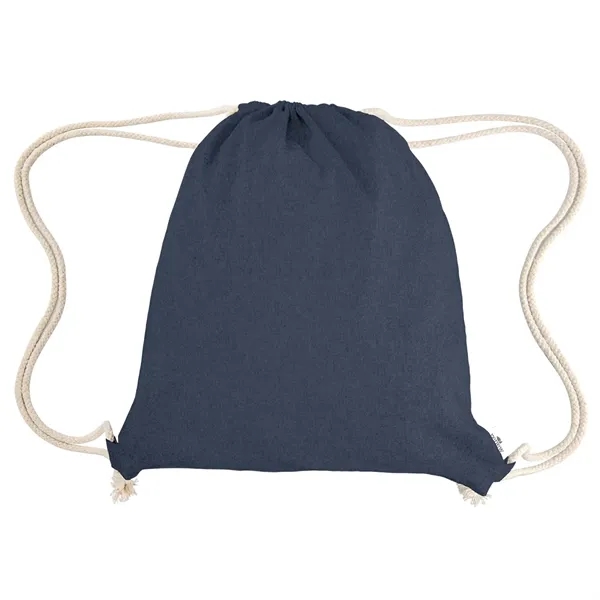 Nicole Recycled Cotton Drawstring Bag - Nicole Recycled Cotton Drawstring Bag - Image 4 of 4