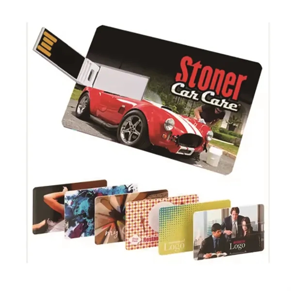 1 GB USB Flash Drive Credit Card Style - 1 GB USB Flash Drive Credit Card Style - Image 0 of 0