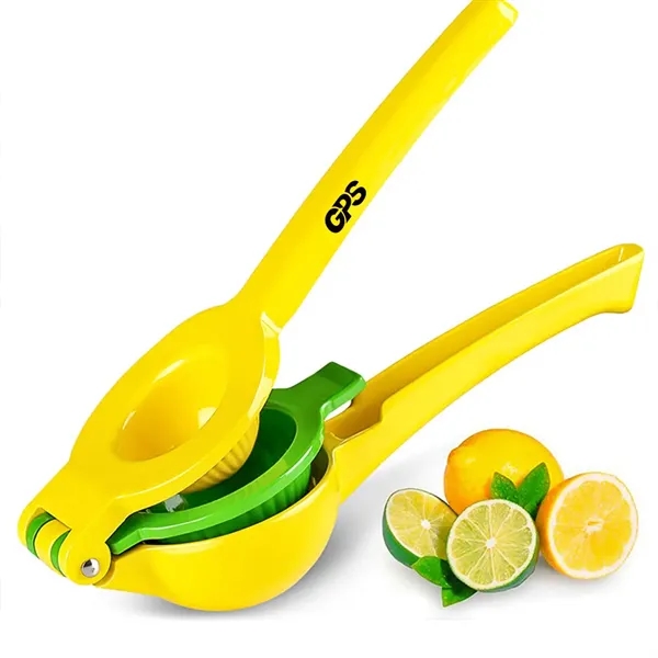 Metal 2-in-1 Lemon Squeezer - Metal 2-in-1 Lemon Squeezer - Image 0 of 3