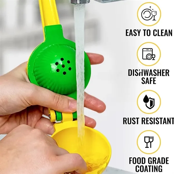 Metal 2-in-1 Lemon Squeezer - Metal 2-in-1 Lemon Squeezer - Image 3 of 3