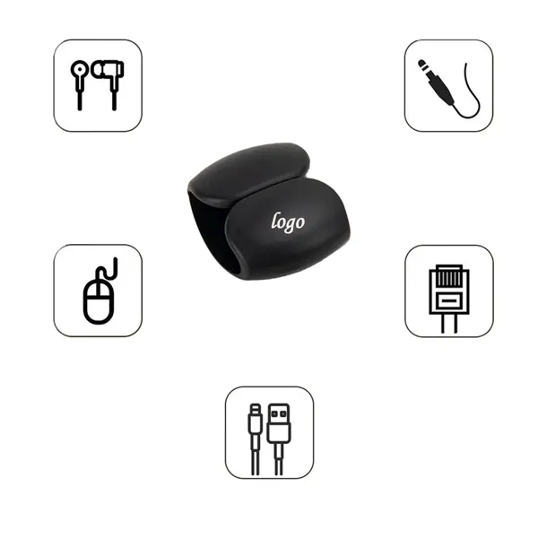 Silicone Cable Organizer - Silicone Cable Organizer - Image 3 of 4