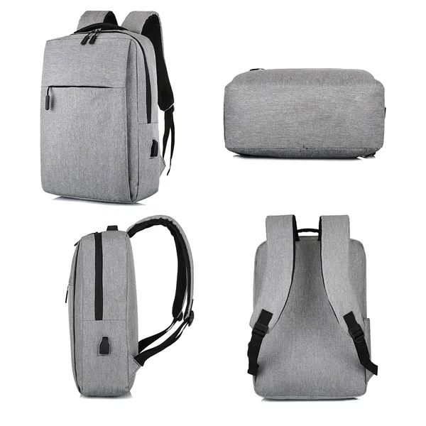 Simple Solid Color Laptop Bag - Simple Solid Color Laptop Bag - Image 2 of 3