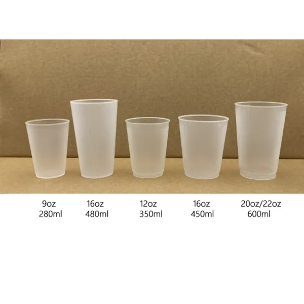 16oz Stackable Juice Tumblers Stadium Cups Parties Picnics - 16oz Stackable Juice Tumblers Stadium Cups Parties Picnics - Image 2 of 4