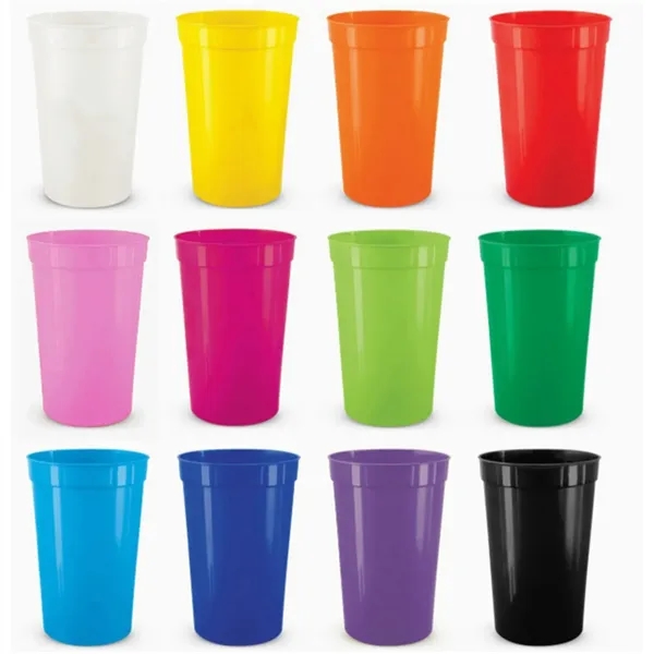 16oz Stackable Juice Tumblers Stadium Cups Parties Picnics - 16oz Stackable Juice Tumblers Stadium Cups Parties Picnics - Image 4 of 4