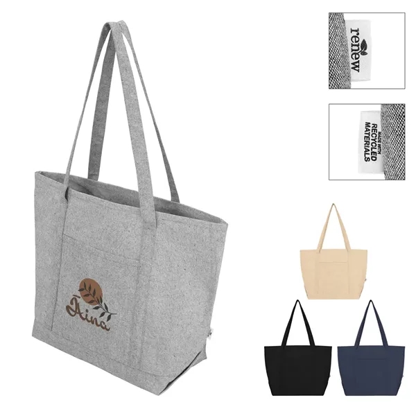 Arden 9 Oz. Recycled Cotton Starboard Tote Bag