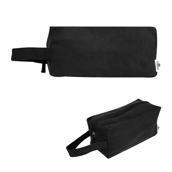 Custom Arden Recycled Cotton Toiletry Bag