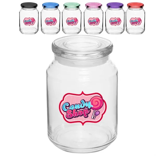 26 oz. ARC Flat Lid Candy Jars - 26 oz. ARC Flat Lid Candy Jars - Image 0 of 9