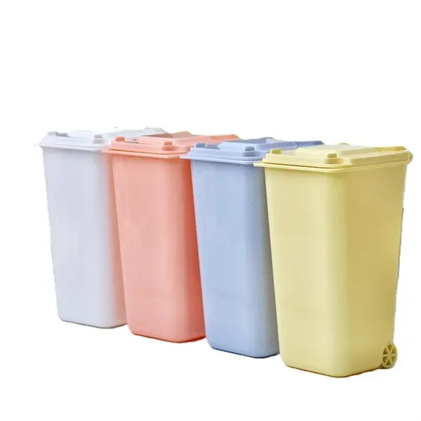 Mini Trash Bin Pen Holder - Mini Trash Bin Pen Holder - Image 0 of 5