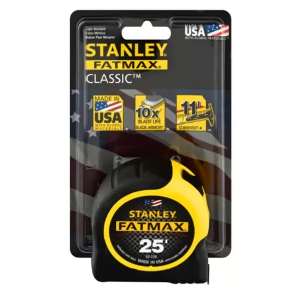 Stanley® FATMAX® 25' Tape Measure - Stanley® FATMAX® 25' Tape Measure - Image 2 of 3