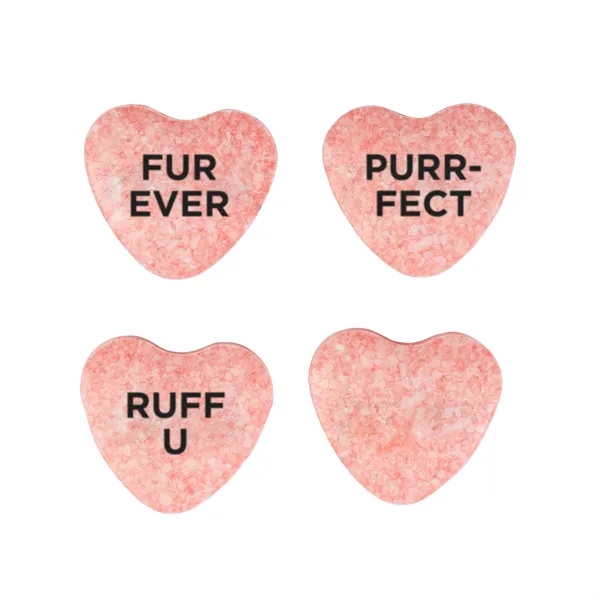 Domed Tin - Imprinted Conversation Hearts - Domed Tin - Imprinted Conversation Hearts - Image 3 of 6